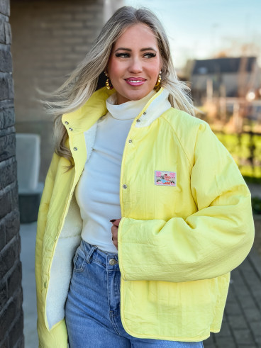 Veste réversible Lidia - Jaune Veste réversible Lidia - Jaune