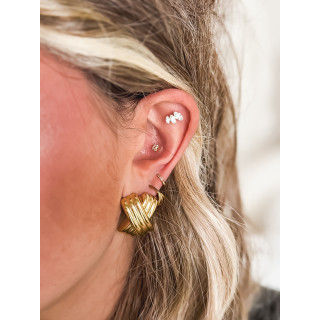 Boucles d'oreilles Lucrezia - Doré
