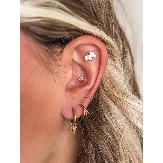 Boucles d'oreilles Adalya - Doré