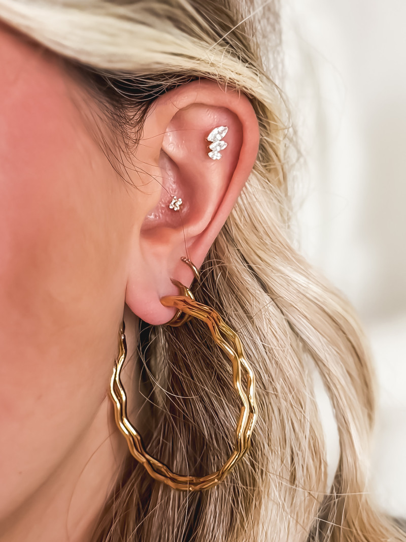 Créoles Dollie - Doré