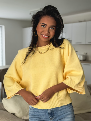 Pull Nadège - Jaune