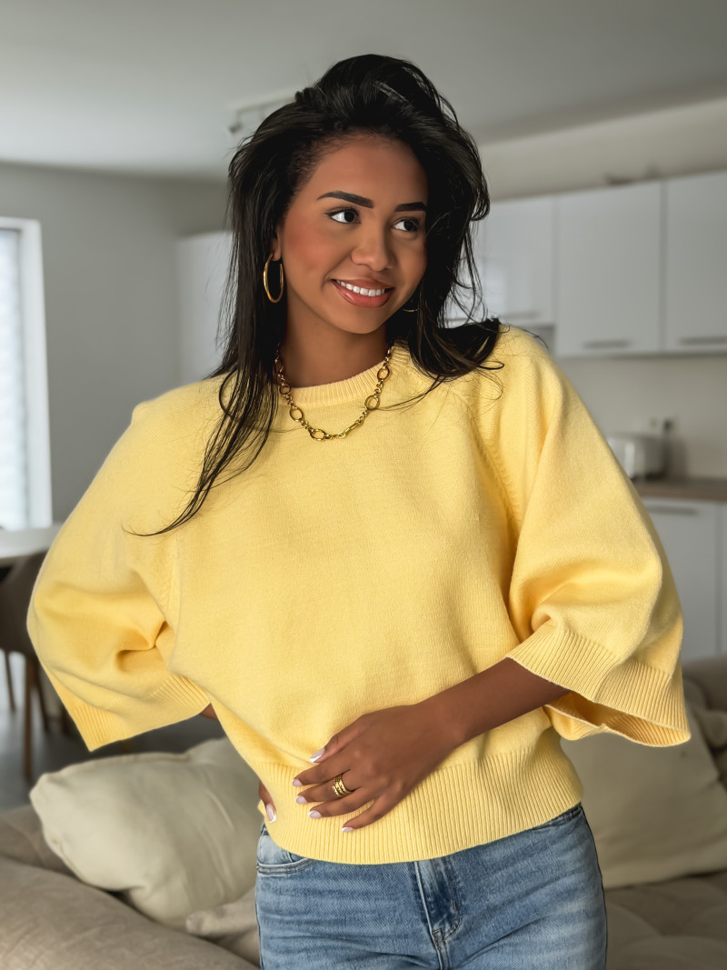 Pull Nadège - Jaune