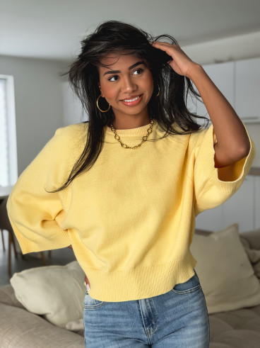 Pull Nadège - Jaune