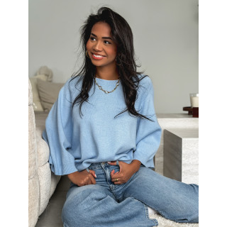 Pull Nadège - Bleu ciel