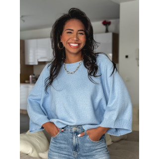 Pull Nadège - Bleu ciel