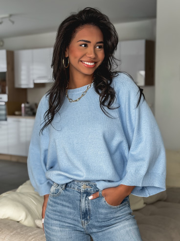 Pull Nadège - Bleu ciel