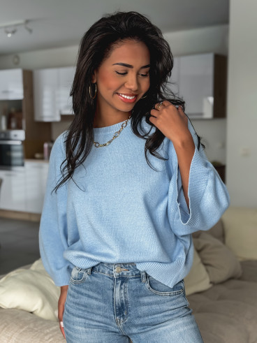 Pull Nadège - Bleu ciel