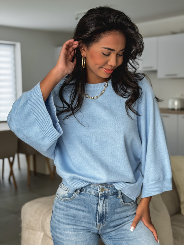 Pull Nadège - Bleu ciel