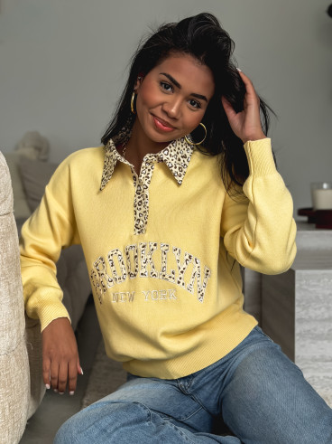 Pull Neela - Jaune Pull Neela - Jaune