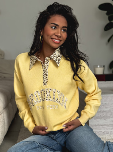 Pull Neela - Jaune Pull Neela - Jaune