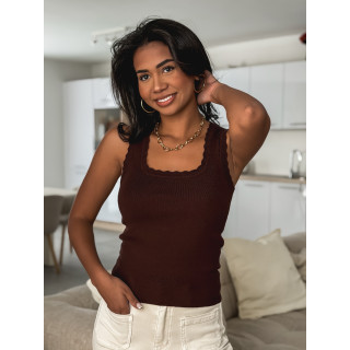 Débardeur Solya - Chocolat