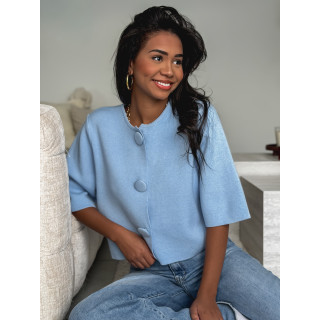 Gilet Anissa - Bleu ciel