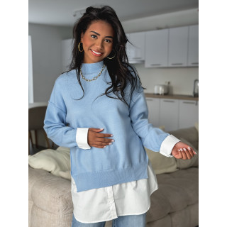 Pull Lovea - bleu ciel