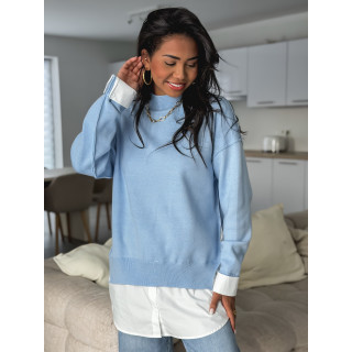 Pull Lovea - bleu ciel