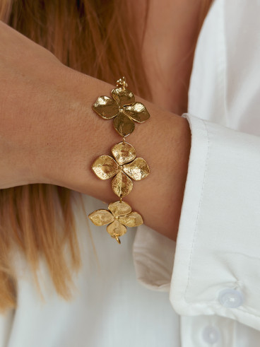 Bracelet Violette - Doré