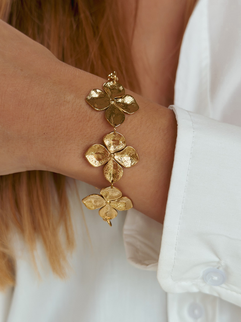 Bracelet Violette - Doré