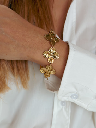 Bracelet Violette - Doré