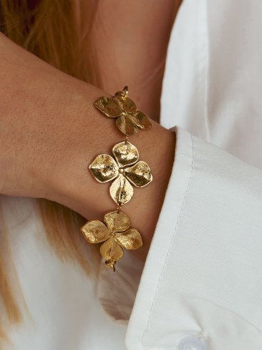 Bracelet Violette - Doré