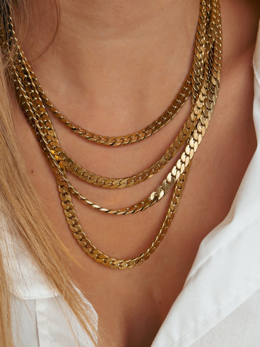 Collier Orianne - Doré