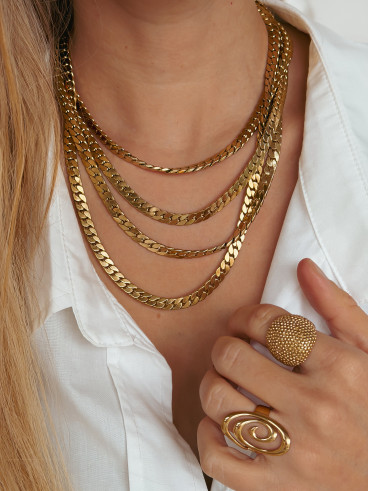 Bague Karmen - Doré