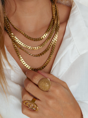 Bague Karmen - Doré