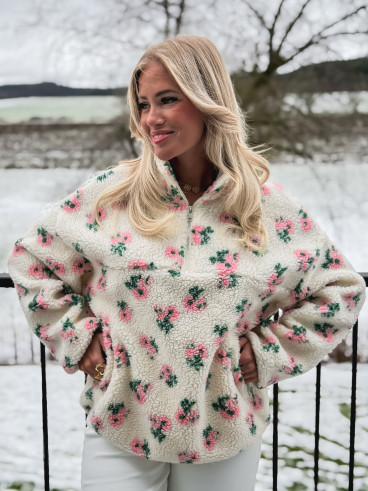 Pull teddy Bella - Ecru