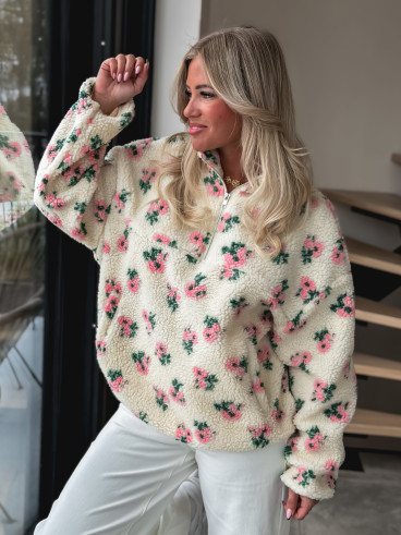 Pull teddy Bella - Ecru