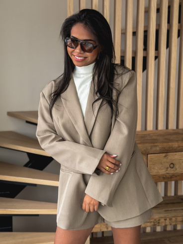 Blazer Mina - Taupe