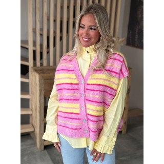 Chemisier Firmine - Jaune