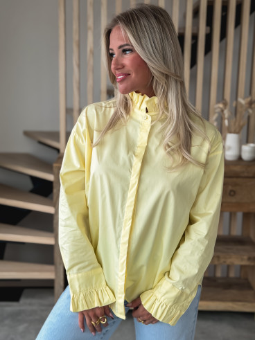 Chemisier Firmine - Jaune