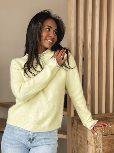 Pull Mélaine - Jaune