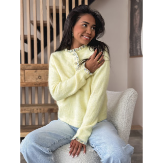 Pull Mélaine - Jaune