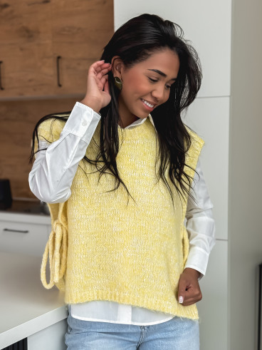 Pull Alméa - Jaune