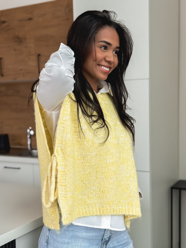 Pull Alméa - Jaune