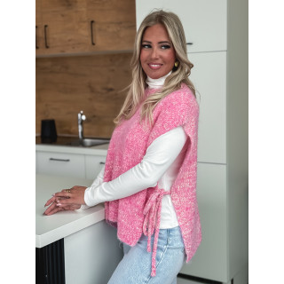 Pull col roulé Lorène - Blanc