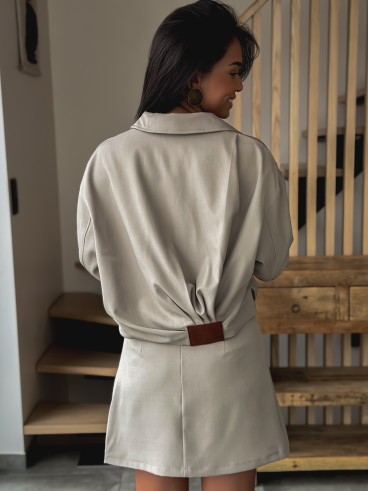 Jupe Soledade - Taupe