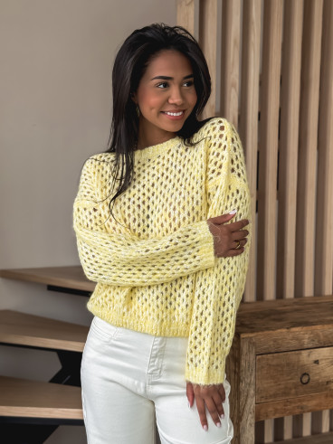 Pull Tiphanie - Jaune