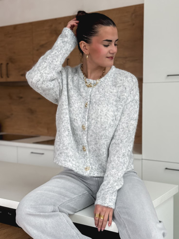 Gilet Ramona - Gris clair