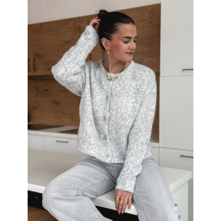 Gilet Ramona - Gris clair