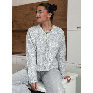 Gilet Ramona - Gris clair