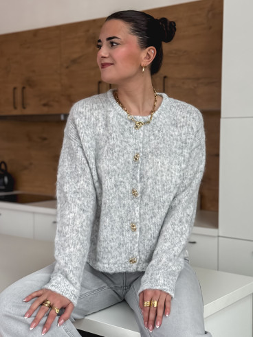 Gilet Ramona - Gris clair