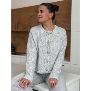 Gilet Ramona - Gris clair