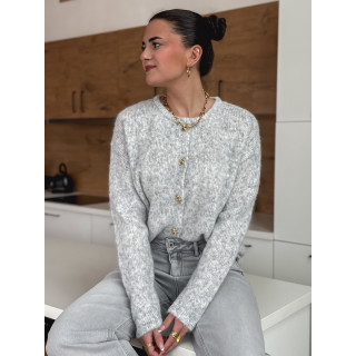 Gilet Ramona - Gris clair