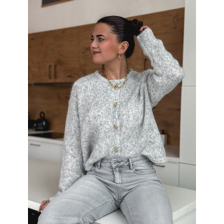 Gilet Ramona - Gris clair