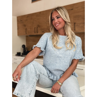 Pull Madelina - Bleu ciel