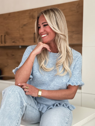 Pull Madelina - Bleu ciel