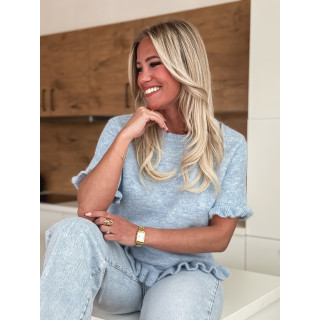 Pull Madelina - Bleu ciel