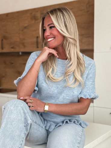 Pull Madelina - Bleu ciel