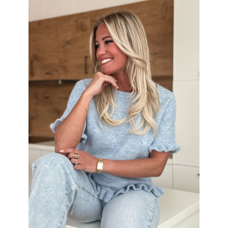 Pull Madelina - Bleu ciel