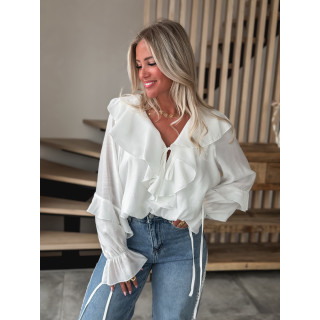 Blouse Gina - Blanc